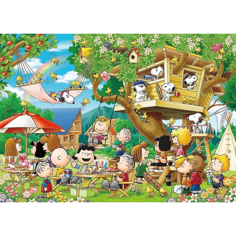 エポック社 3000スモールピース ジグソーパズル PEANUTS ツリーハウス