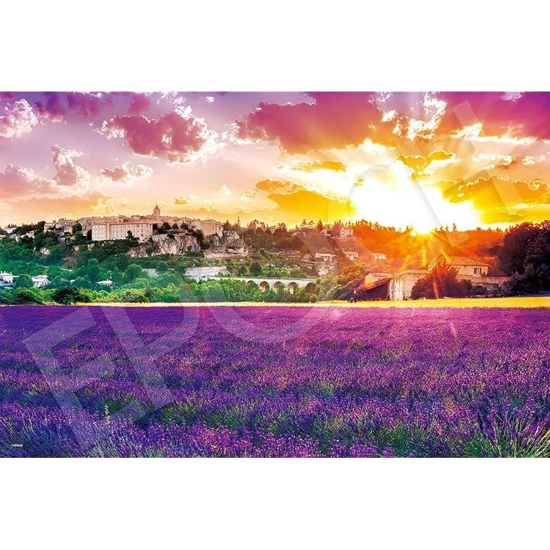 エポック社 2016ベリースモールピース ジグソーパズル 海外風景 花香るプロヴァンス-フランス 22-105 s のり付き ヘラ付き 点数券付き EPOCH