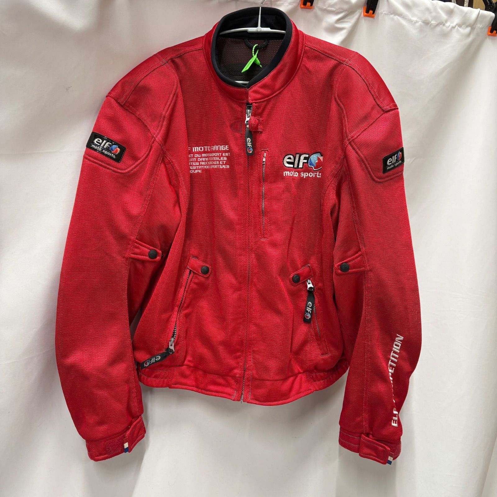 elf moto COMPETITION ジャケット 赤 レッド LW - メルカリ