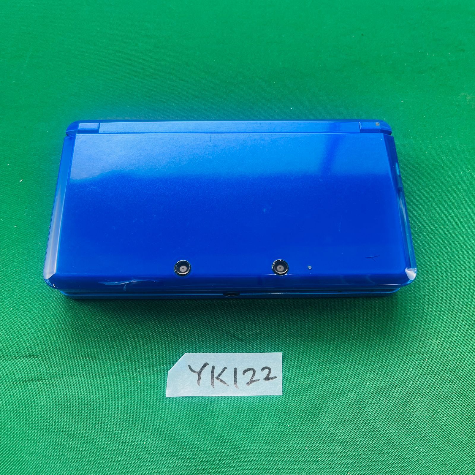 YK 122 き 3 DS コバルトブルー CTR-001 JPN 本体 充電台 ACアダプター タッチペン SDメモリーカード ARカード かんたんスタートガイド 取扱説明書 保証書 ニンテンドー 任天堂 Nintendo