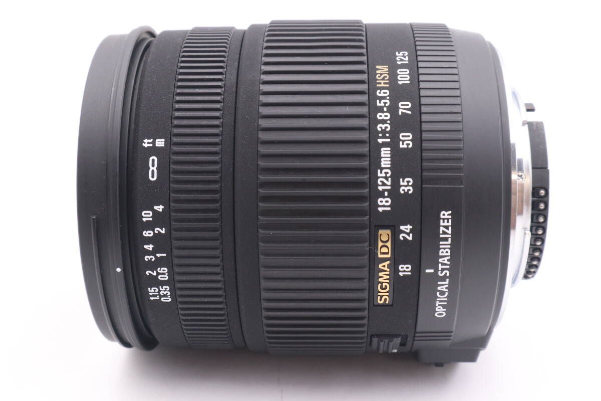 SIGMA 18-125mm F3.8-5.6 DC OS HSM Nikon Mount シグマ レンズ