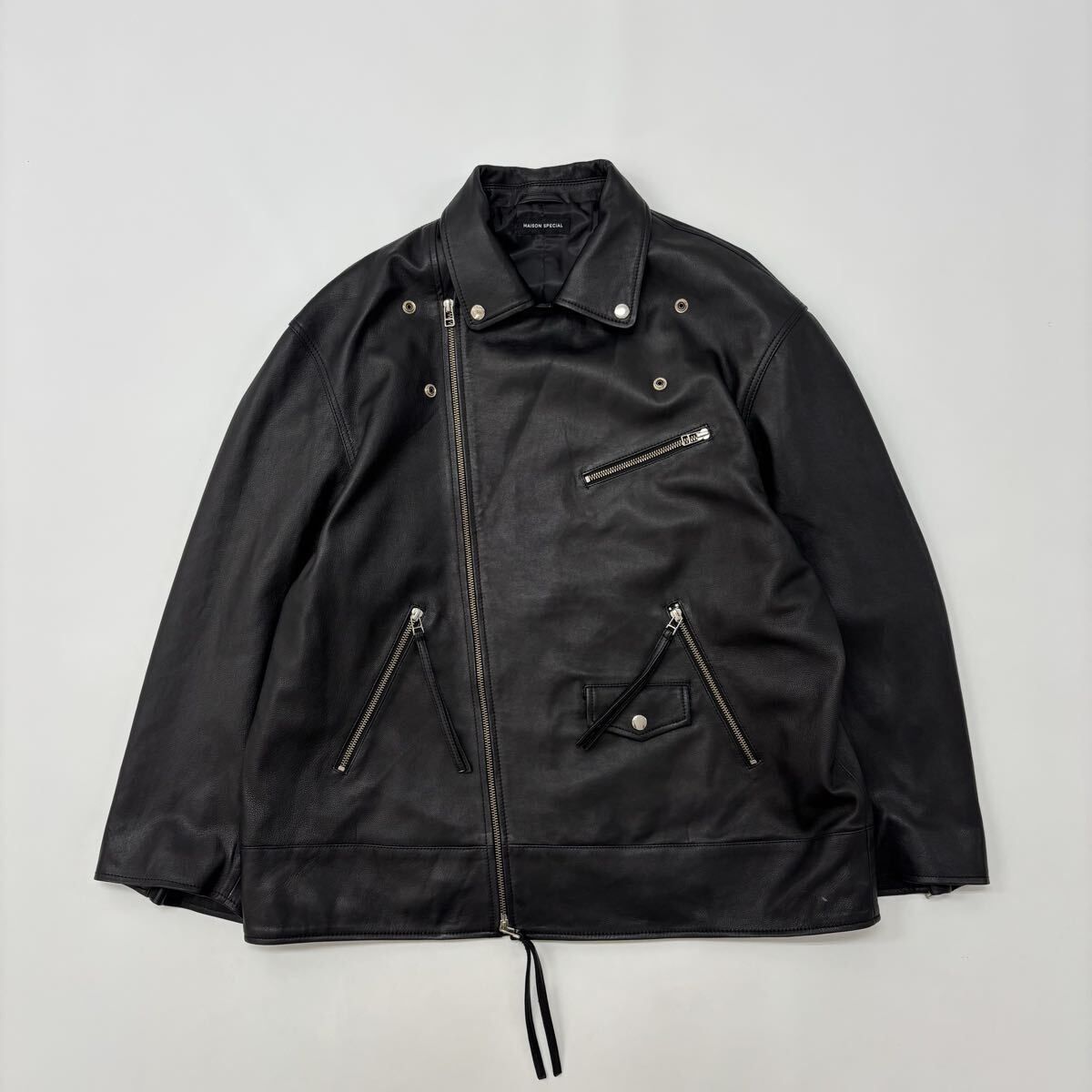 MAISON SPECIAL メゾンスペシャル Leather Riders Jacket レザー
