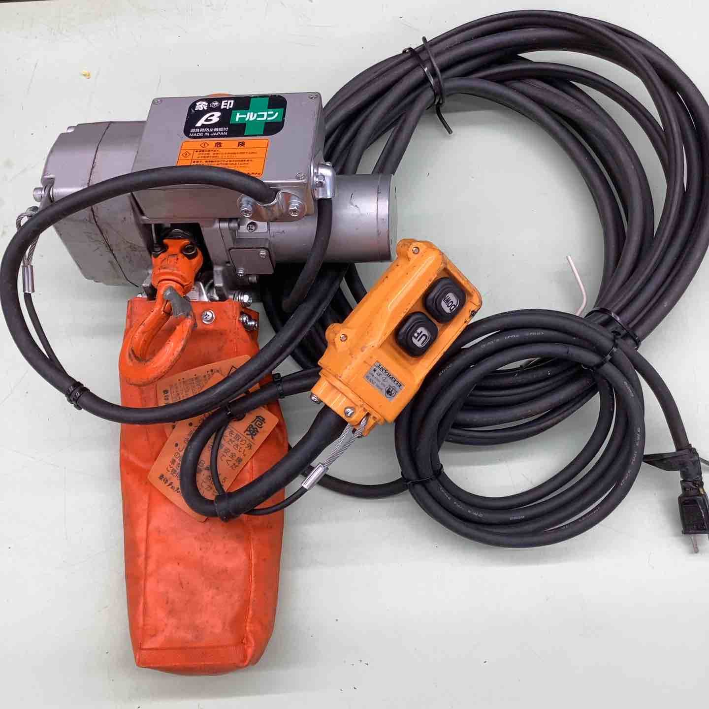 象印 ベータβ 超小型電気チェーンブロック βS-020 200 kg 揚程3 m BS-020 トルコン