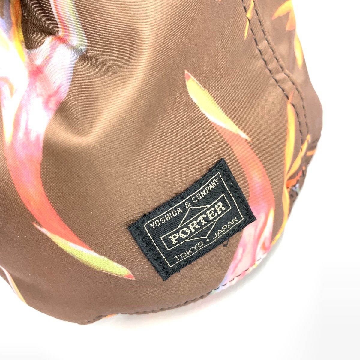 PORTER ポーター 巾着ハンドバッグ ポーター×アロハブロッサム