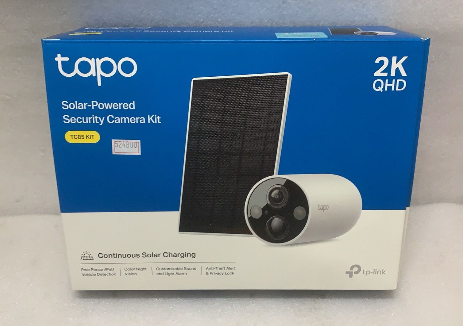 TP-Link TC 85 KIT ソーラー給電セキュリティカメラキット--524800