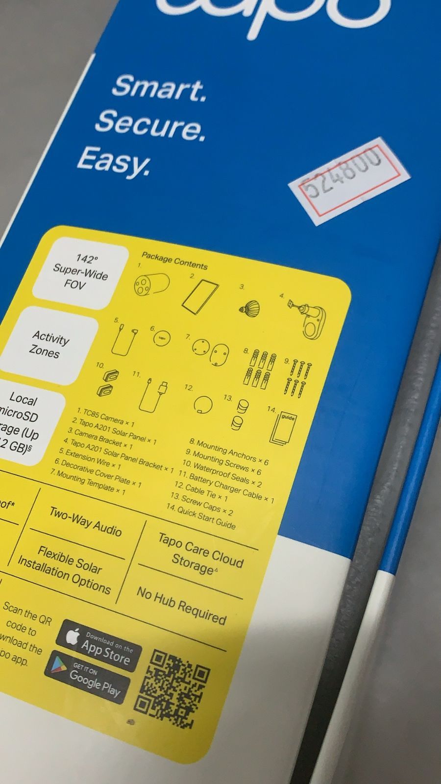 ソーラー給電セキュリティカメラキット