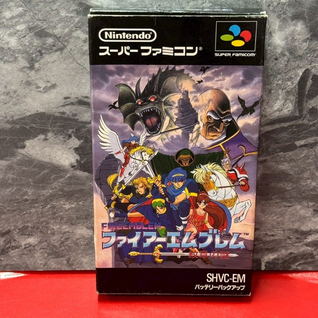 ○ファイアーエムブレム 紋章の謎 スーパーファミコン ソフト 箱説あり