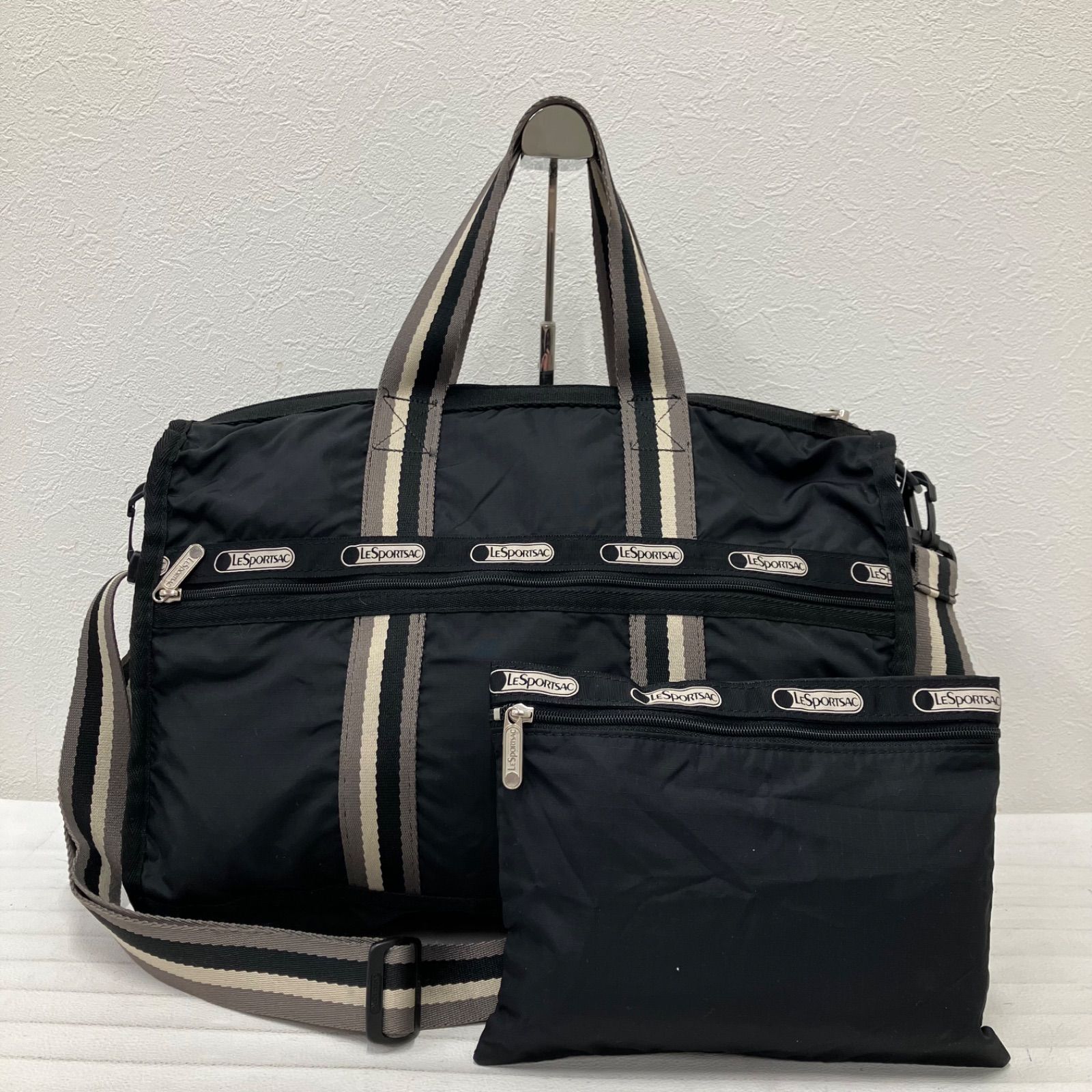 【専用】レスポートサック　2wayボストンバッグ　黒ブラック　旅行　ユニセックス 専用】レスポートサック 2wayボストンバッグ 黒ブラック 旅行 ユニ