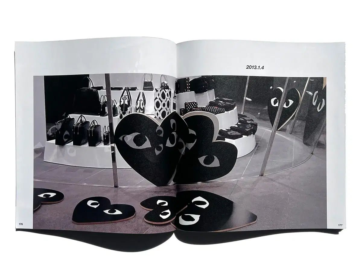 COMME des GARCONS青山 STORE ビジュアル アートブック AD1989-2023