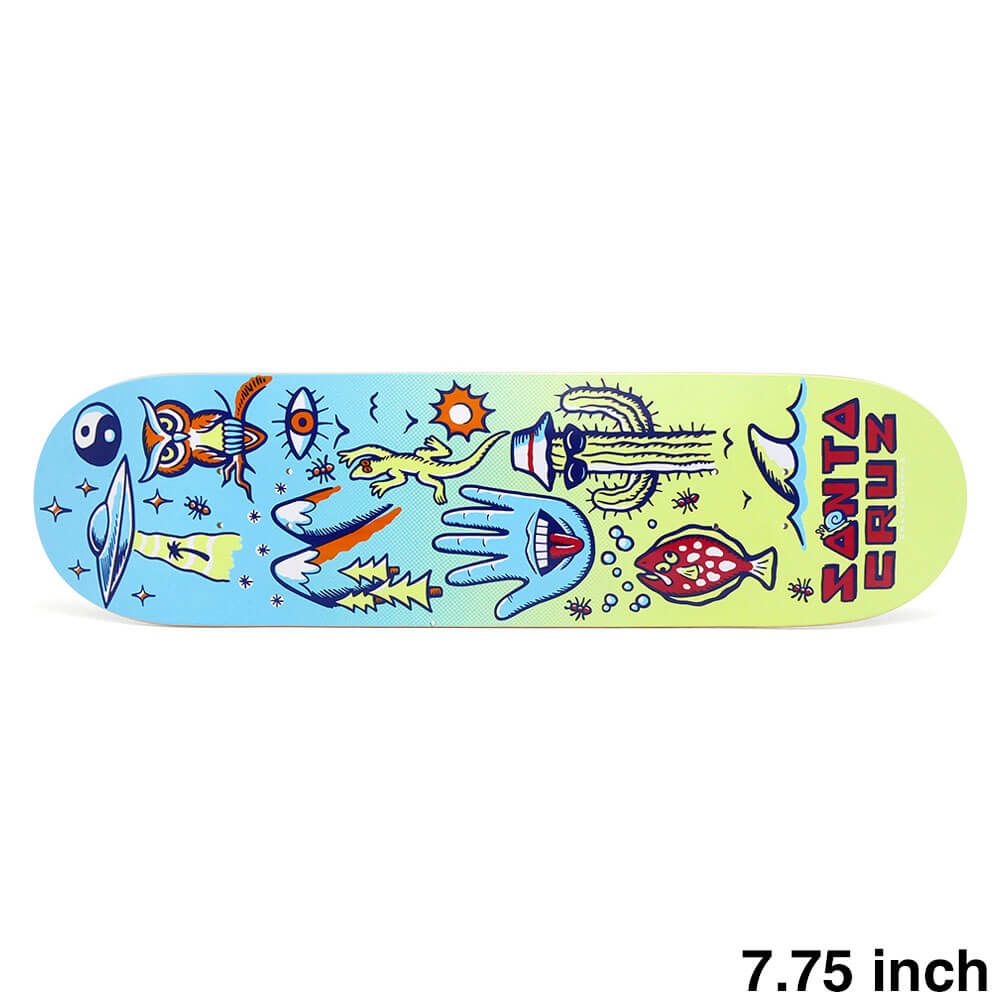 SANTA CRUZ DECK サンタクルーズ デッキ TEAM TRIPPER 7.75 FEELBASE スケートボード スケボー