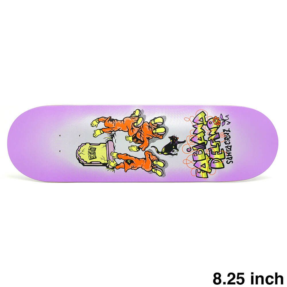 SANTA CRUZ DECK サンタクルーズ デッキ FABIANA DELFINO EGO 8.25 FEELBASE スケートボード スケボー