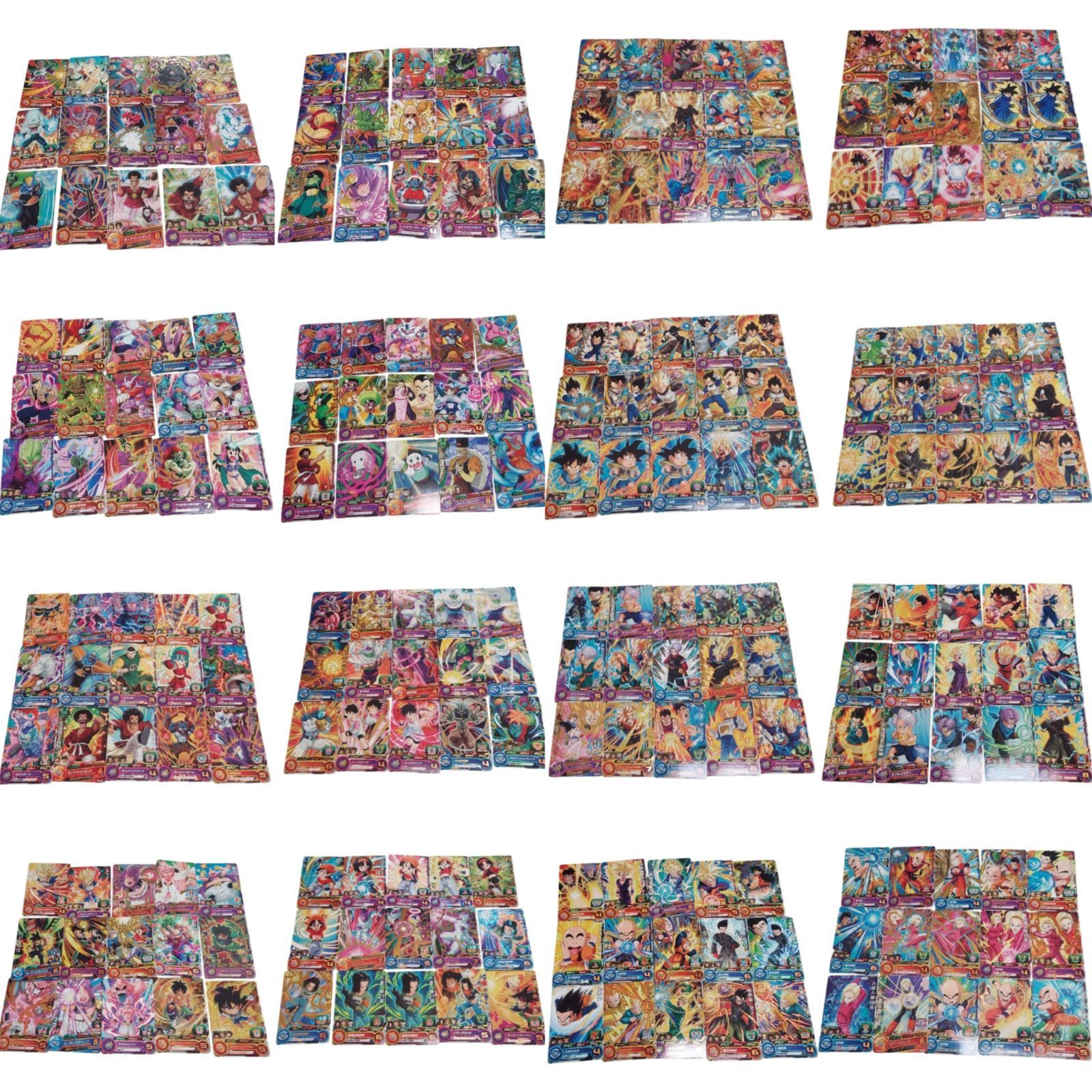 ①ドラゴンボールヒーローズカード 240枚 まとめ売り キラカード多数