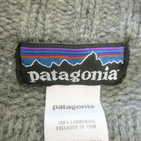 パタゴニア Patagonia ニット セーター ハイネック ハーフボタン 長袖