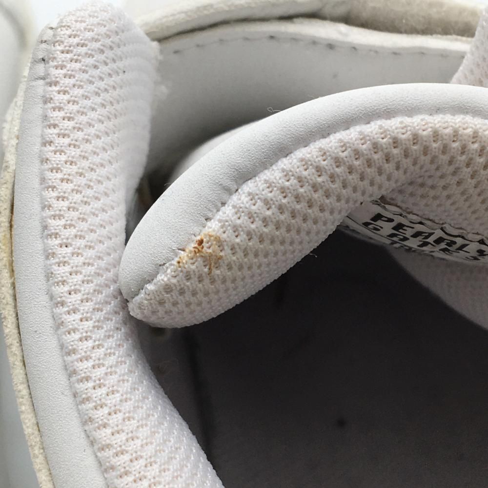 ハイカットゴルフシューズ 白