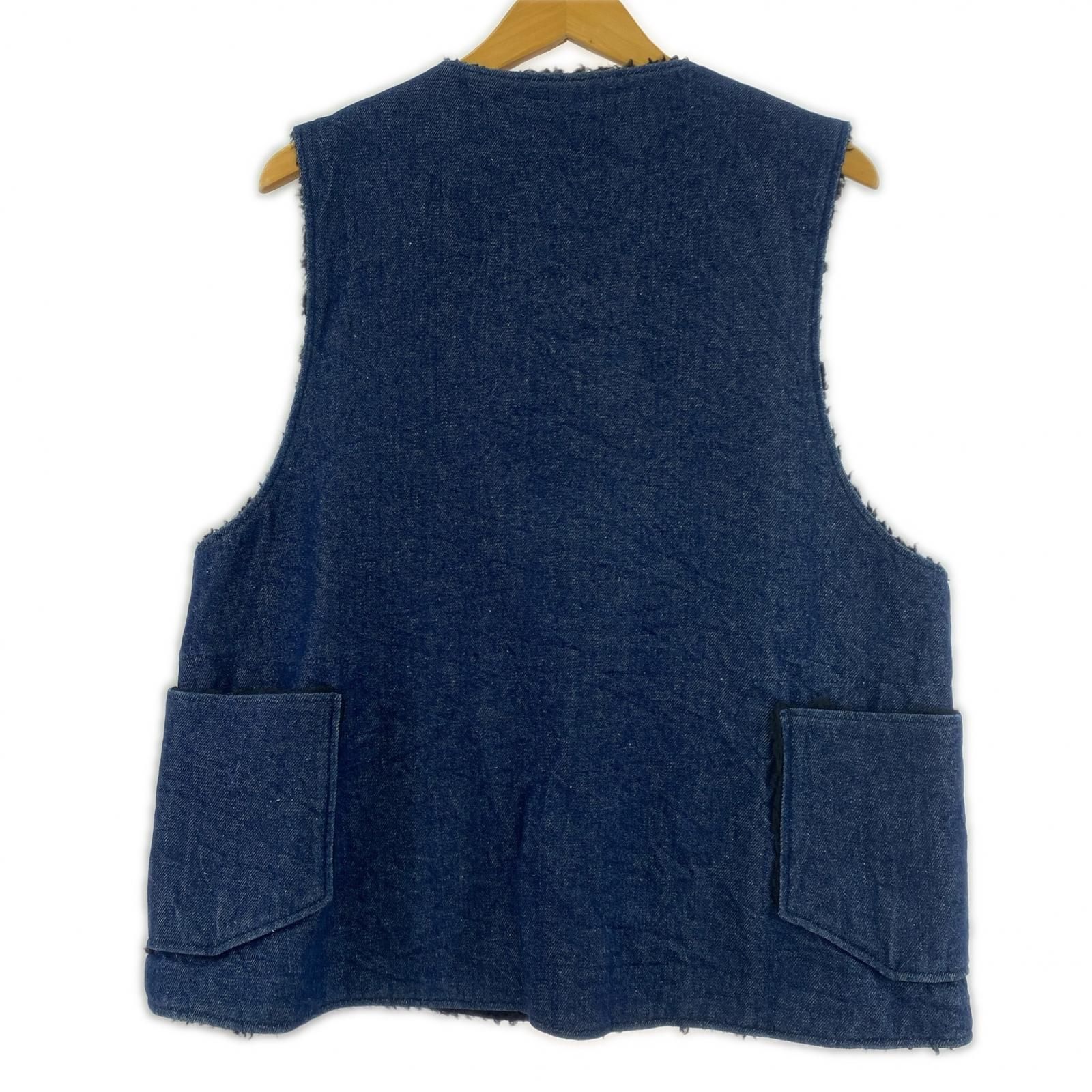 Engineered Garments||Denim Over Vest|S ダウンジャケット ベスト 