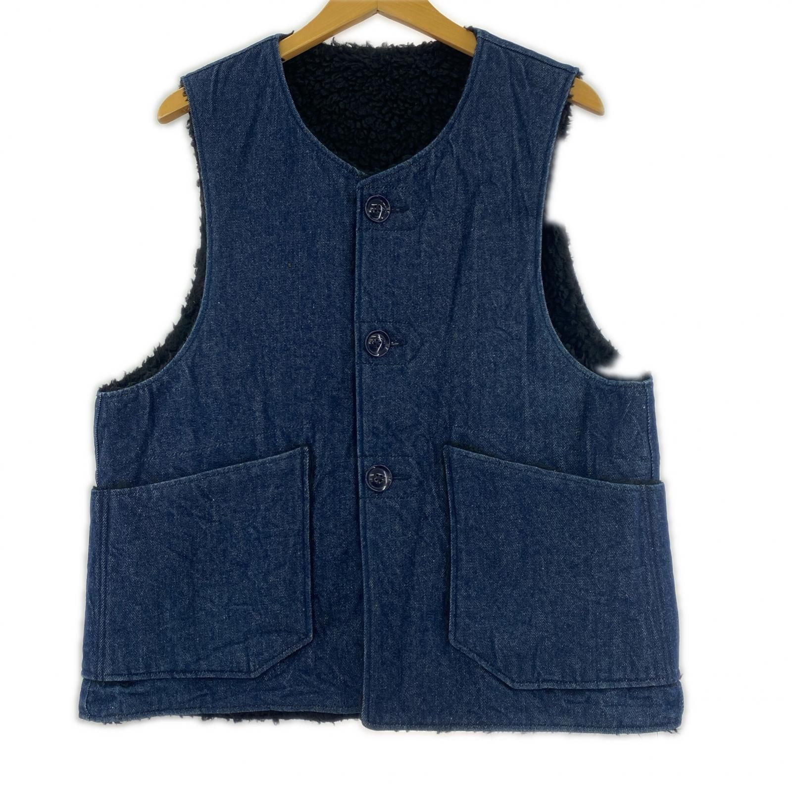 Engineered Garments Denim Over Vest S