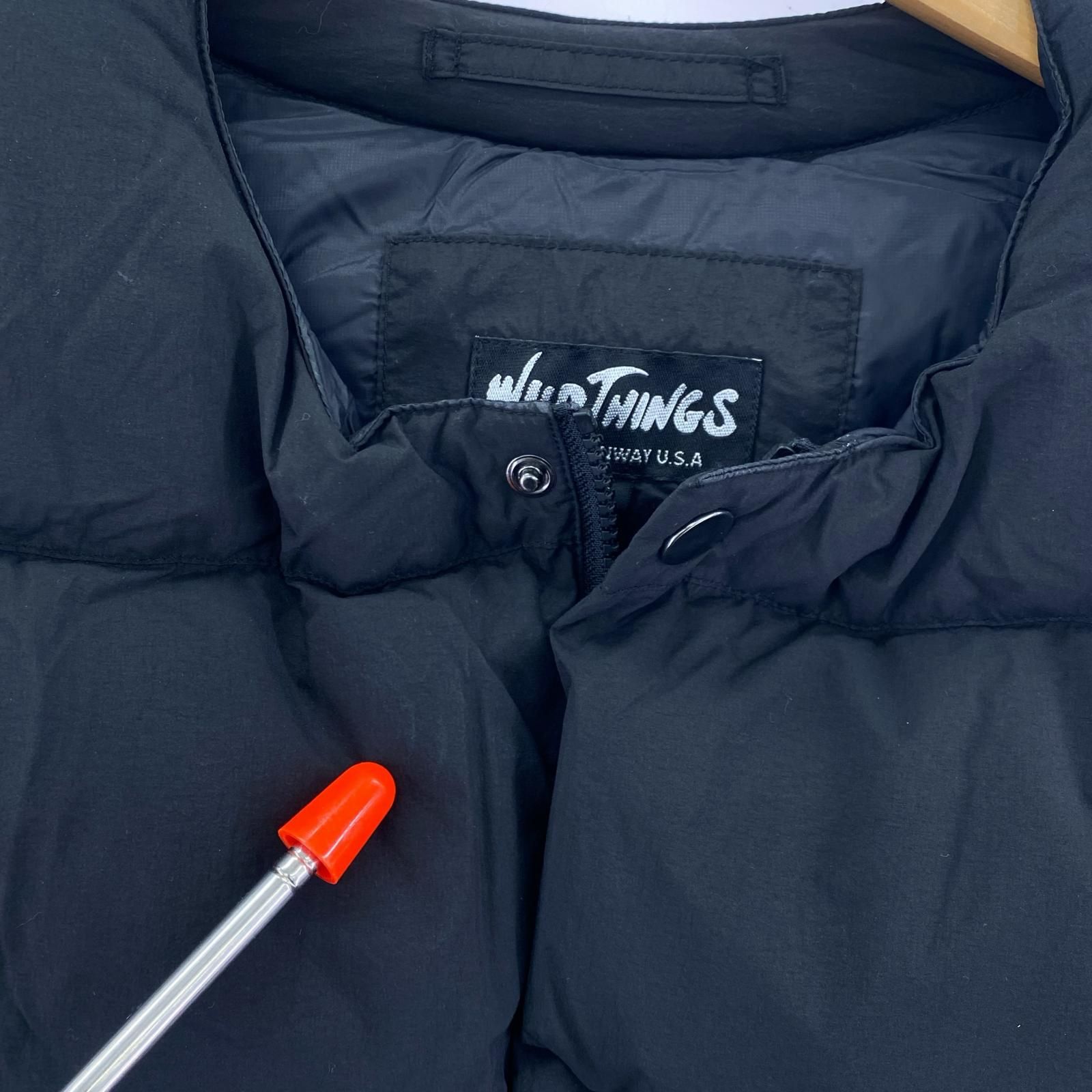 THE × ダウンベスト ブラック F -SZ