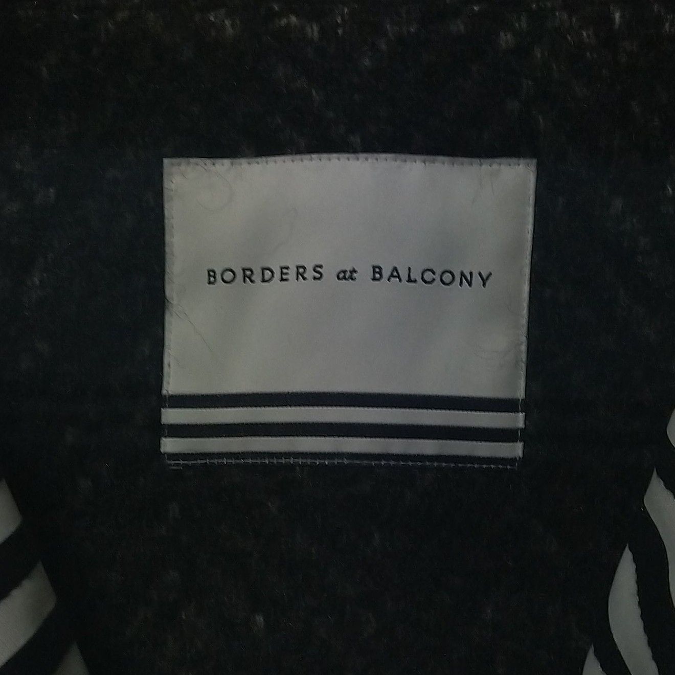 新品】BORDERS at BALCONY モヘヤ混ヘリンボーンロングコート