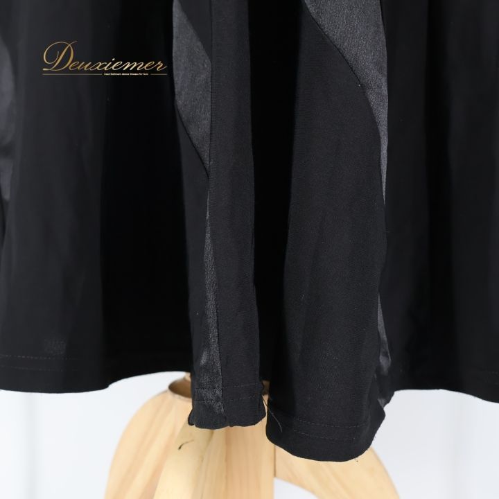 社交ダンス 衣装 スカート ブラック系 タカダンス TAKA DANCE 黒