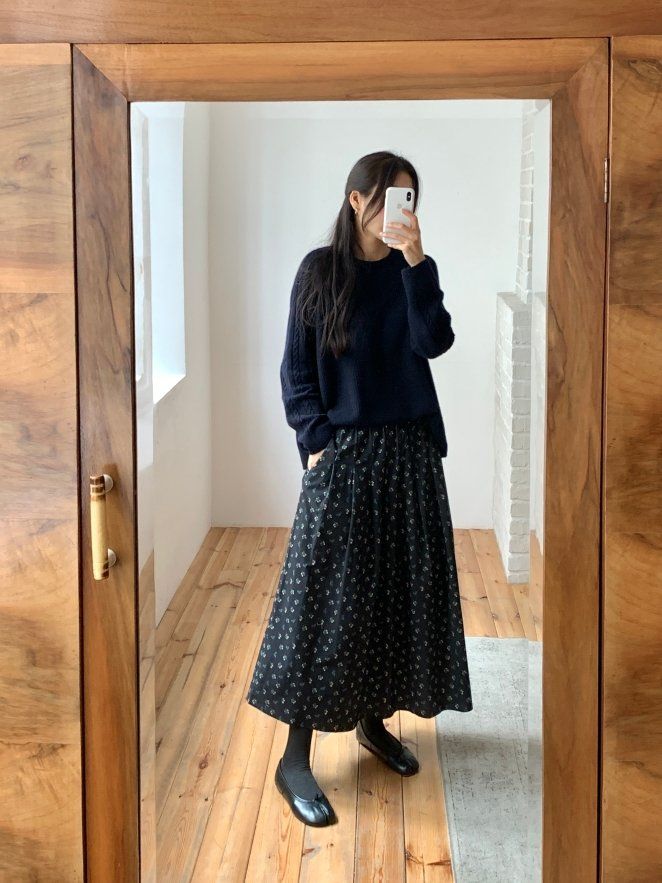 25 FW コーデュロイ プリーツ スカート