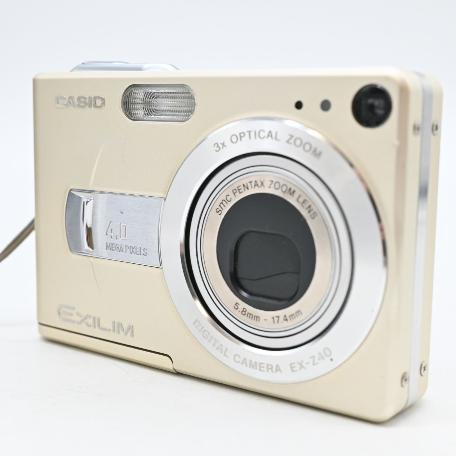 良品】CASIO EXILIM ZOOM EX-Z40 GOLD - メルカリ