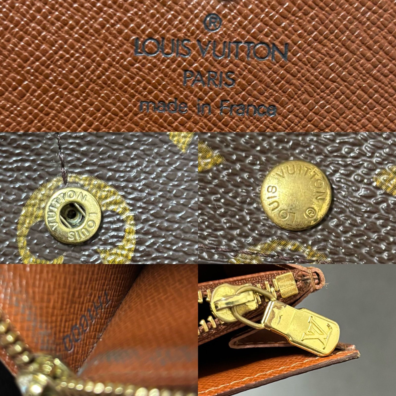 s86 ポルトモネ クレディ ポルトフォイユ サラ 旧型 モノグラム Louis