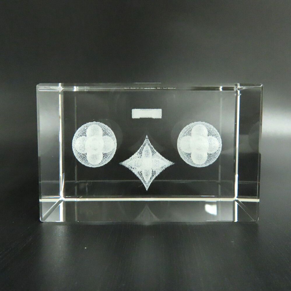 ルィヴィトン　ペーパーウェイト(置物) 名古屋】ルイヴィトン ペーパーウェイト クリスタル モノグラム