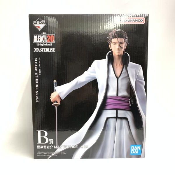 【超未開封】一番くじ BLEACH B賞 藍染惣右介 中古】未開封)B賞 藍染惣右介 MASTERLISE ｢一番くじ BLEACH Stirring