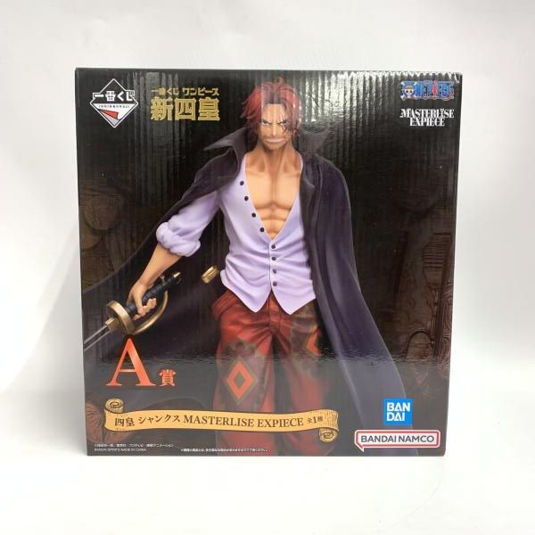 中古】未開)A賞 四皇 シャンクス MASTERLISE EXPIECE ｢一番くじ