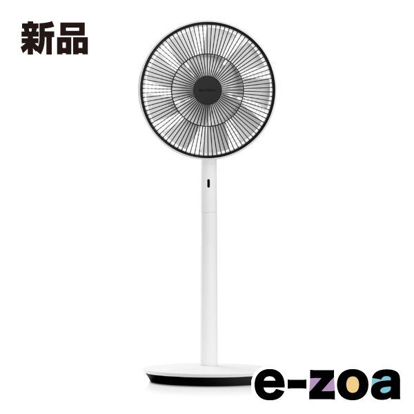 BALMUDA バルミューダ リビング扇風機 The GreenFan DCモーター搭載 超静音 リモコン付 ホワイトxブラック EGF 1800 WK 2653801