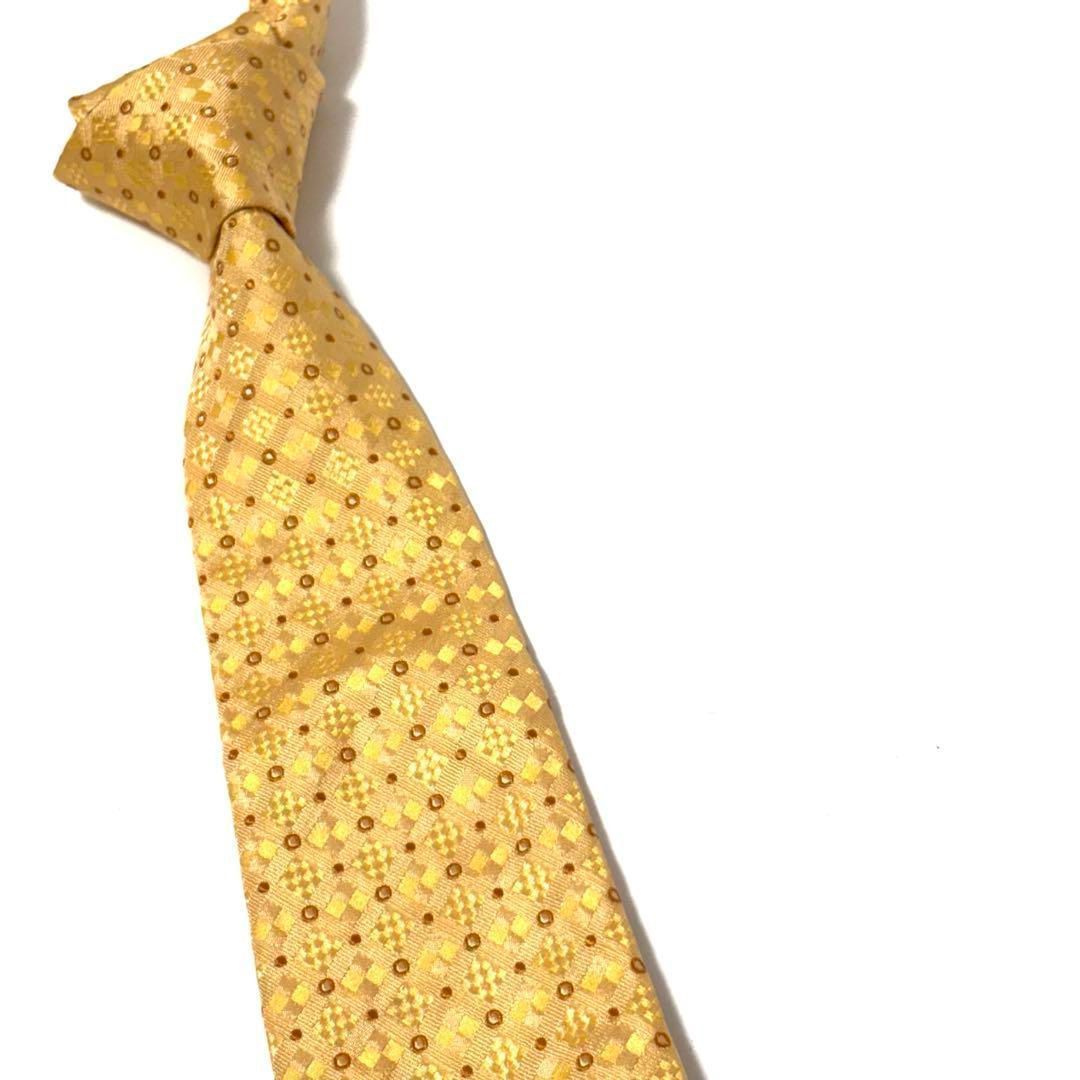 極美品✨ セリーヌ ネクタイ 光沢 イエローゴールド お洒落✨ - メルカリ