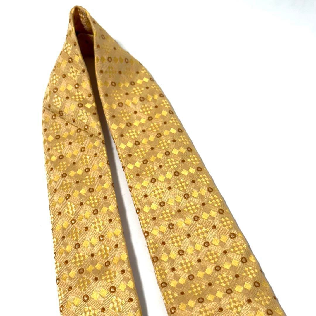 極美品✨ セリーヌ ネクタイ 光沢 イエローゴールド お洒落✨ - メルカリ