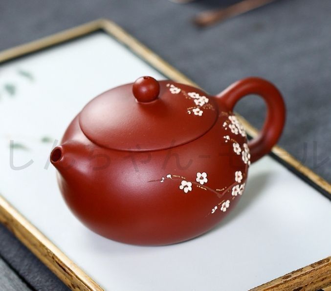 急須 紫砂壺 茶器 茶壷 ティーポット 宜興紫砂 煎茶器 茶道具 紫泥急須