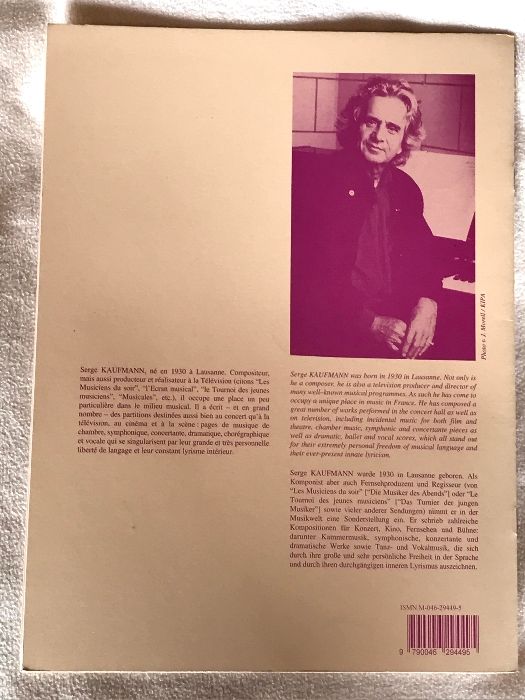 洋書 楽譜 Serge Kaufmann SUITE YIDDISH Cello ＆ Guitar