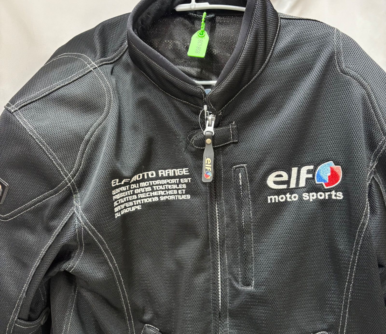 elf Competition ジャケット 黒 elf moto COMPETITION フルメッシュジャケット 黒 ブラック L - メルカリ