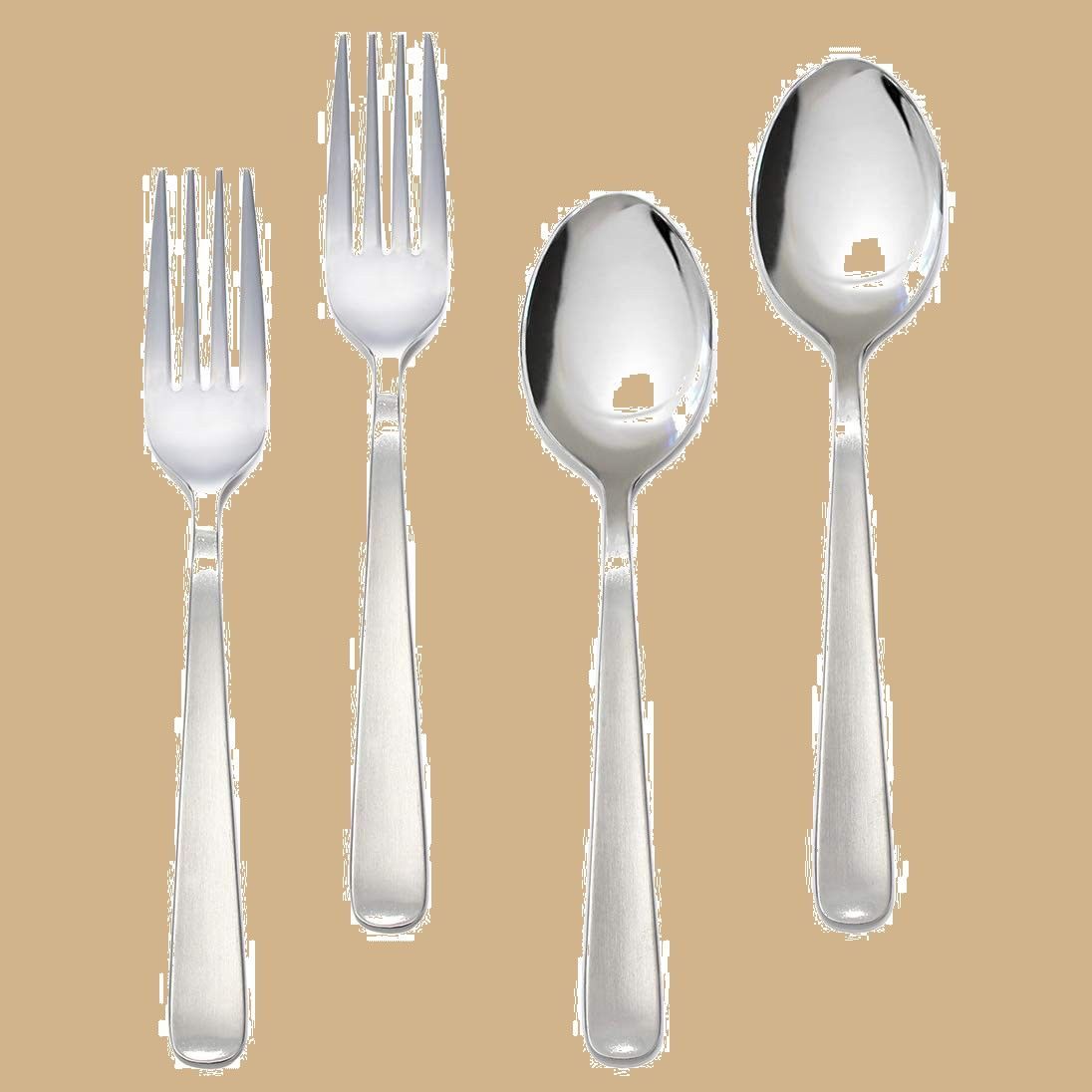 ステンレス18-0 スプーン/フォーク (スプーン2本フォーク2本) ディナー