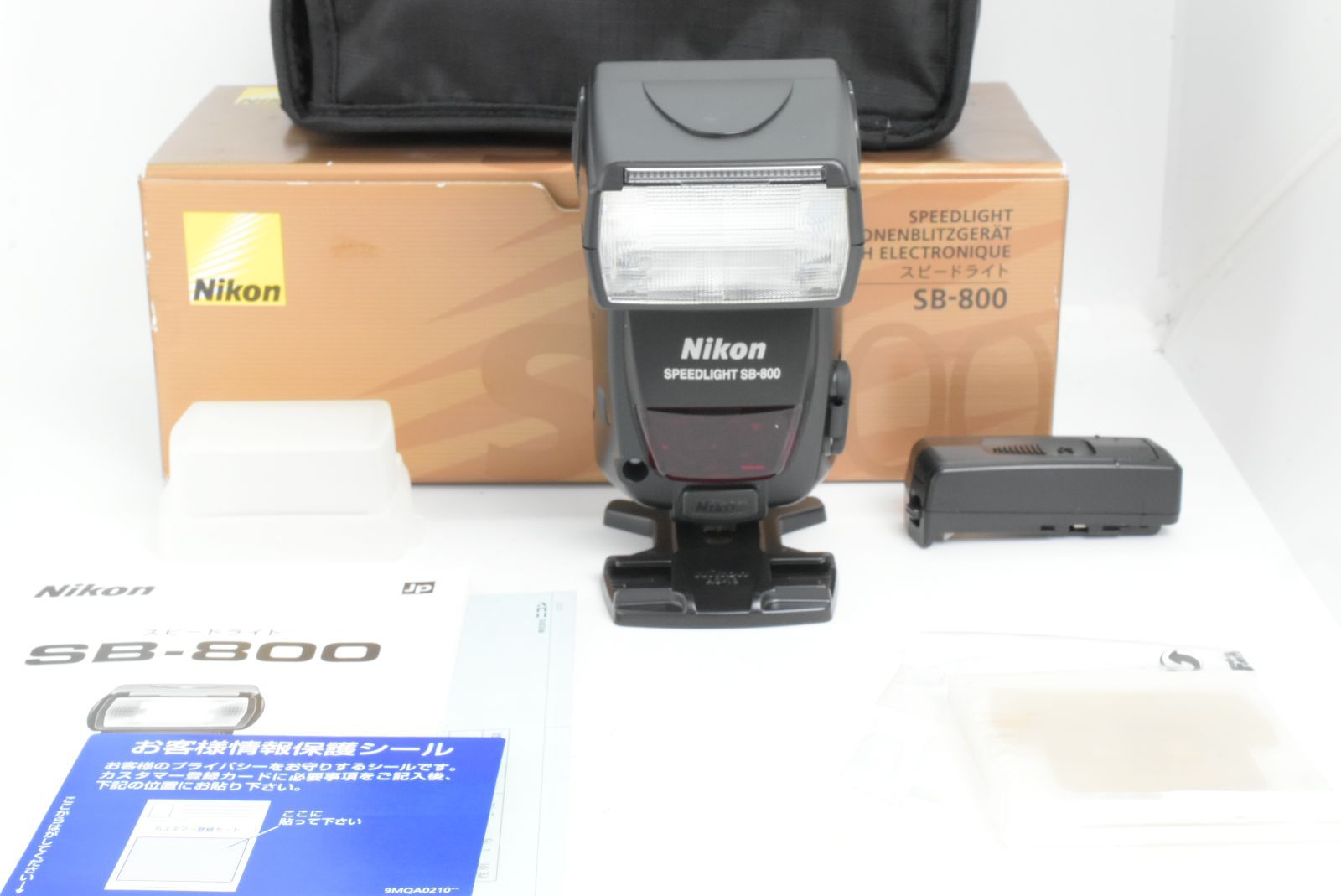 Nikon Speedlight SB 800 Shoe Mount Flash ニコン スピードライト EF TN JP 1699