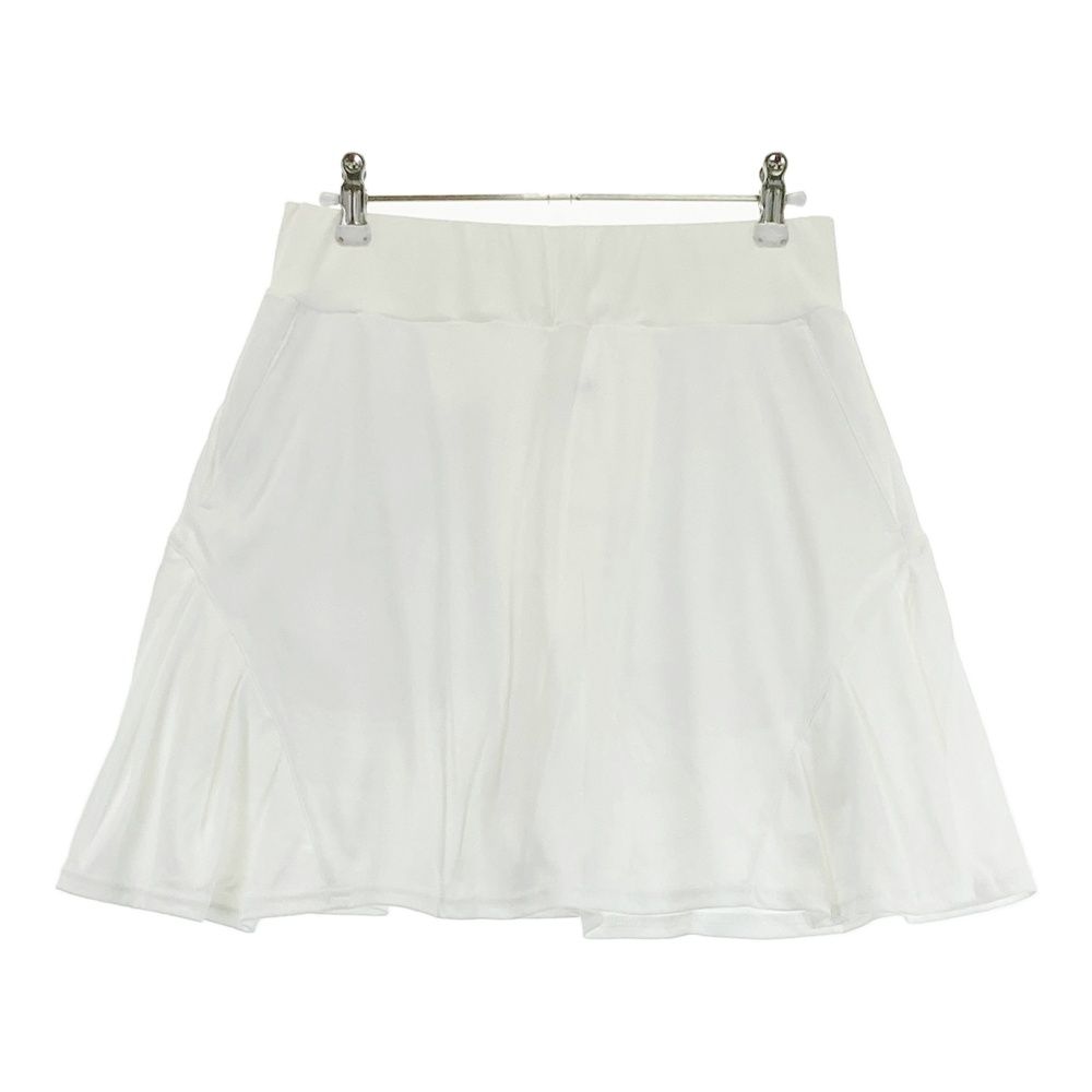 サイズ 2 JACK BUNNY ジャックバニー モデル インナー付 スカート ホワイト系 ゴルフウェア レディース ストスト