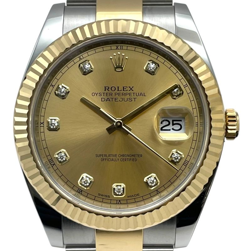 ロレックス ROLEX デイトジャスト41 ランダムシリアル 126333G