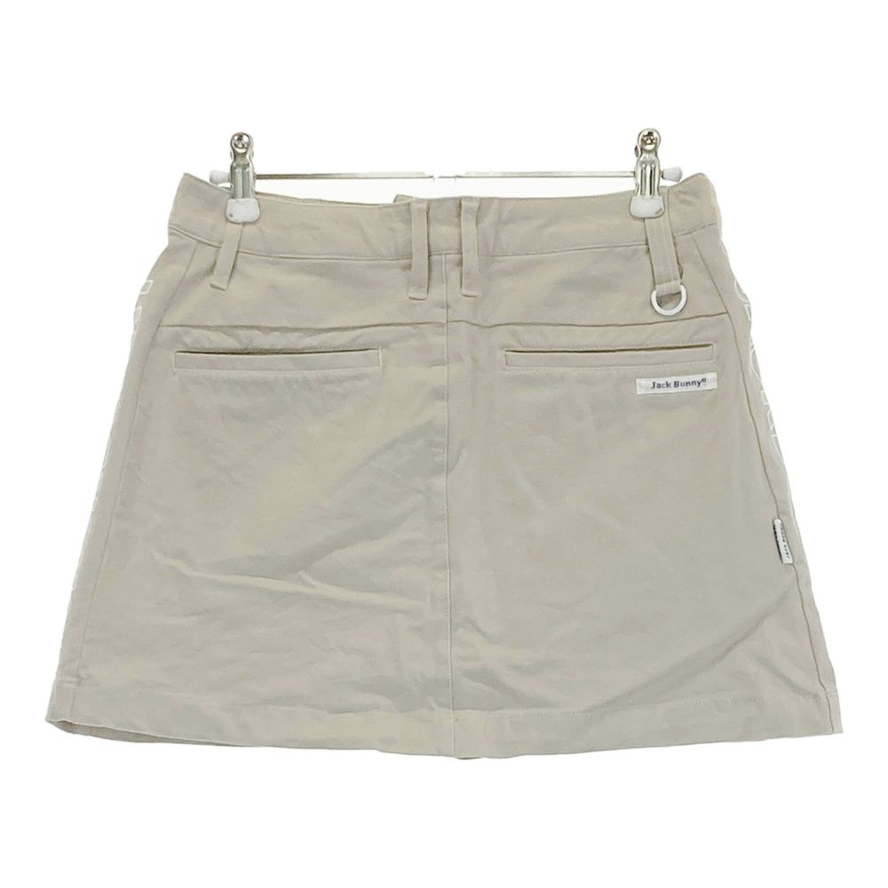 サイズ 0 JACK BUNNY ジャックバニー モデル インナー付 ストレッチスカート ベージュ系 ゴルフウェア レディース ストスト