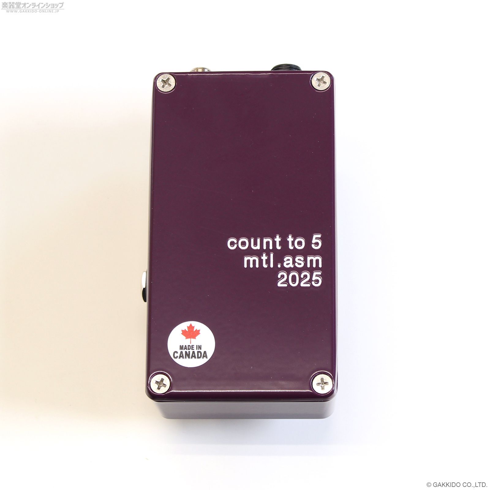 新品] The Montreal Assembly Count to 5 (Five) [Dark Purple] 直輸入