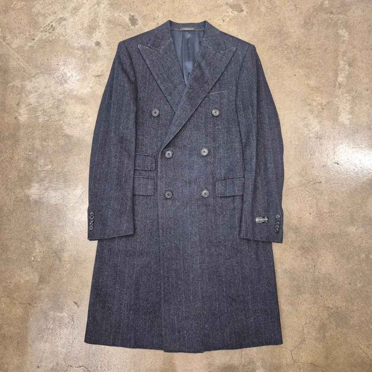 未使用新品) CORNELIANI コルネリアーニ バージンウールコート 50 (7R