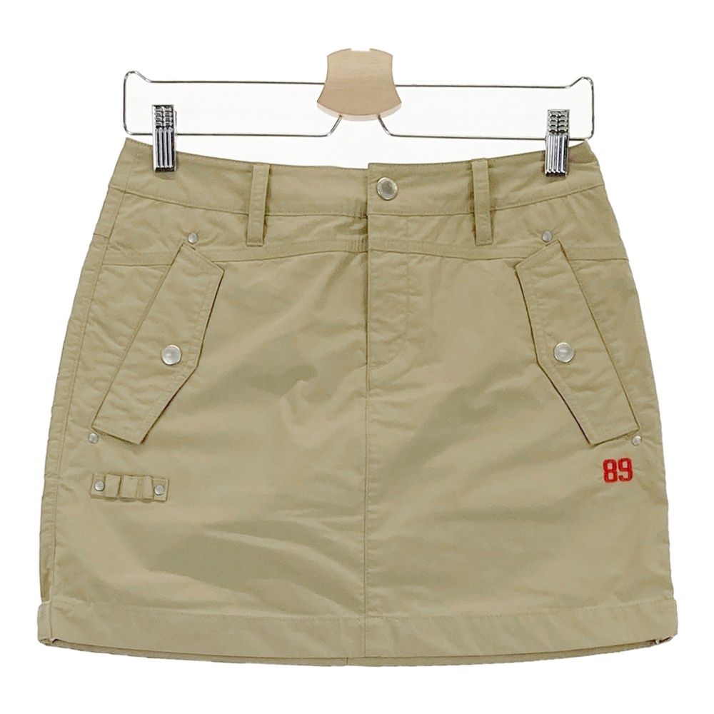 サイズ：0 PEARLY GATES パーリーゲイツ スカート ベージュ系