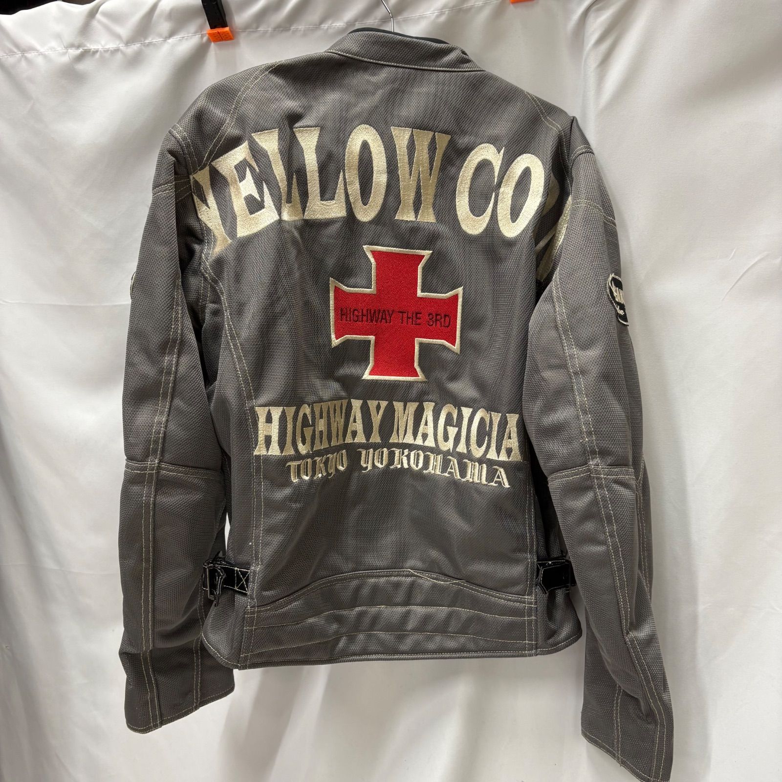 イエローコーン Yellow corn メッシュジャケット YB-7143 グレー M 