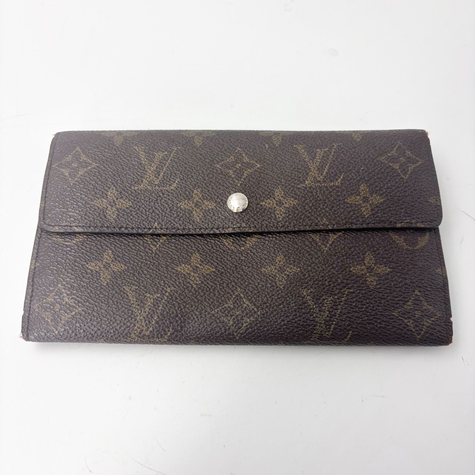 ルイヴィトン M61734 モノグラム ファスナー付長財布 ポルトフォイユ