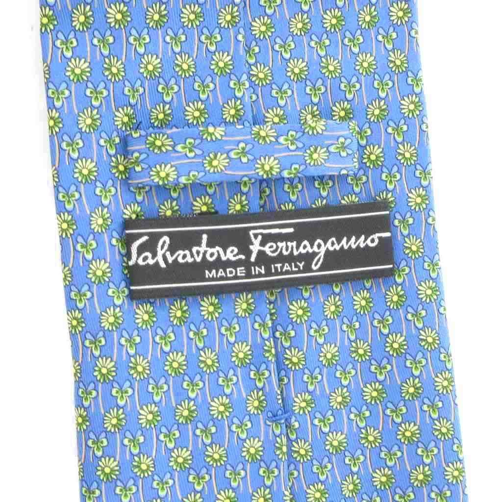 サルヴァトーレフェラガモ Salvatore Ferragamo 美品 ネクタイ