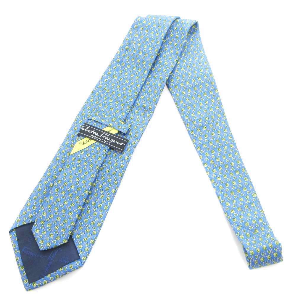 サルヴァトーレフェラガモ Salvatore Ferragamo 美品 ネクタイ