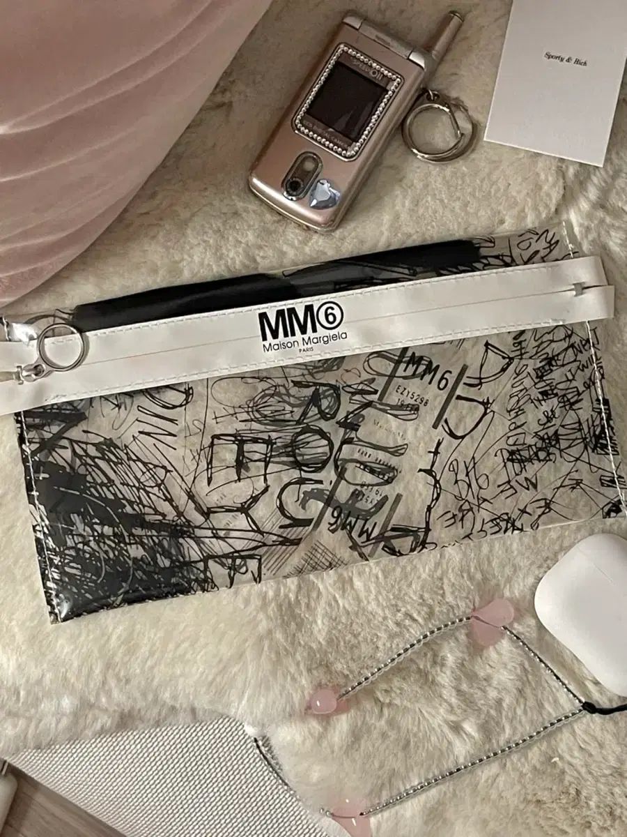 SPUR X MM 6 Maison Margiela 日本 MOOK クリア ポーチ