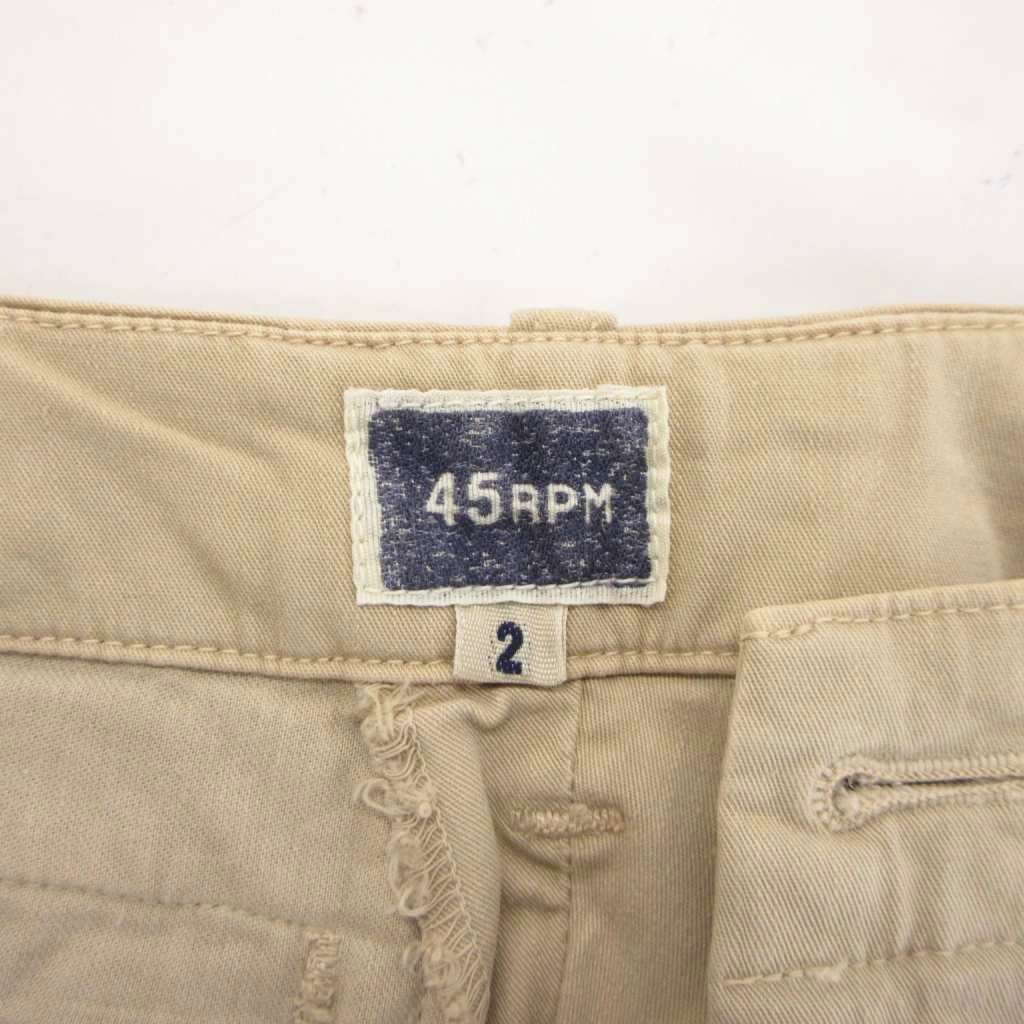 フォーティーファイブアールピーエム 45R 45rpm チノパンツ ワーク