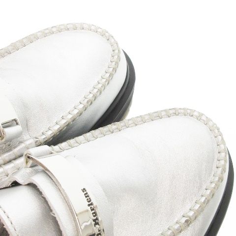 Dr.Martens シルバー 厚底 ローファー 24cm Dr.Martens シルバー 厚底 ローファー 24cm コーディネート詳細